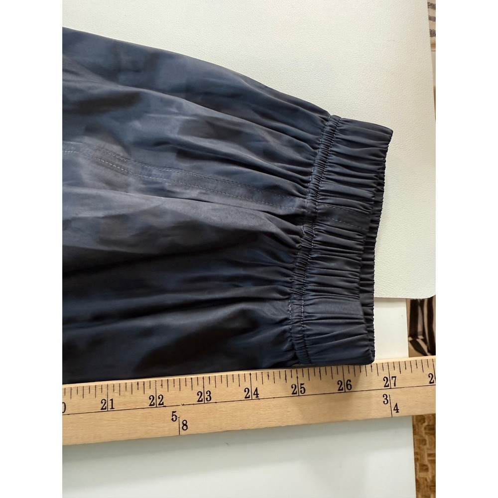 AG Los Angeles Mens Navy‎ Nylon Track Pants Elastic Waist Drawstring Medium NEW - Picture 5 of 7